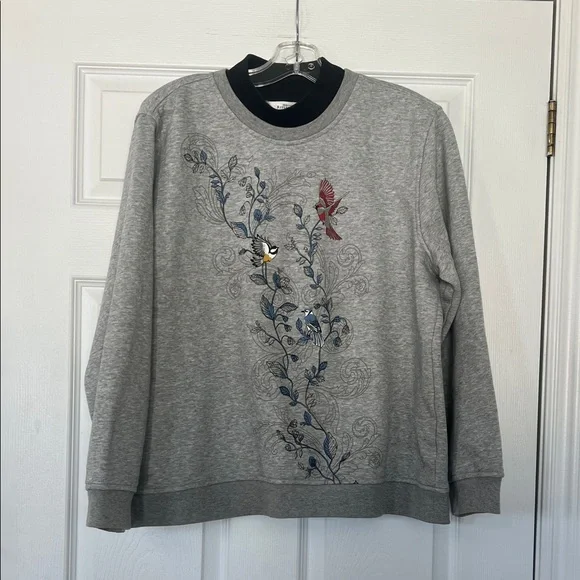 Northern Reflections bird sweater - Picture 1 of 3